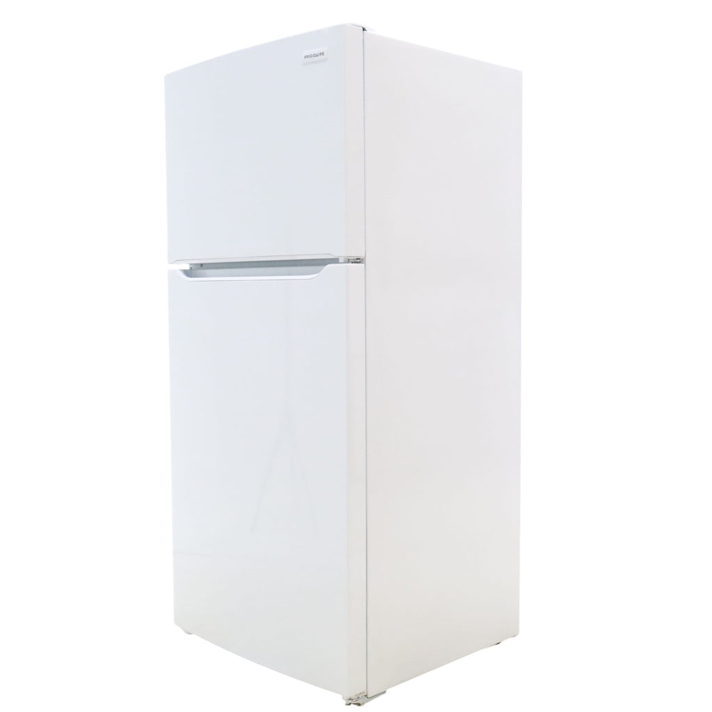 30 in. Width White Frigidaire 18.3 cu. ft. Top Freezer Refrigerator with EvenTemp Cooling System - Scratch & Dent - Minor