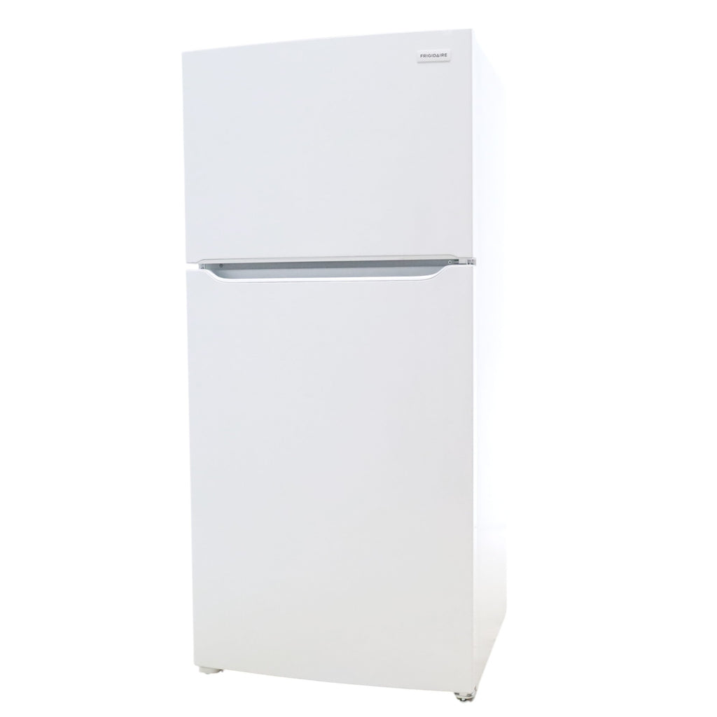 30 in. Width White Frigidaire 18.3 cu. ft. Top Freezer Refrigerator with EvenTemp Cooling System - Scratch & Dent - Minor