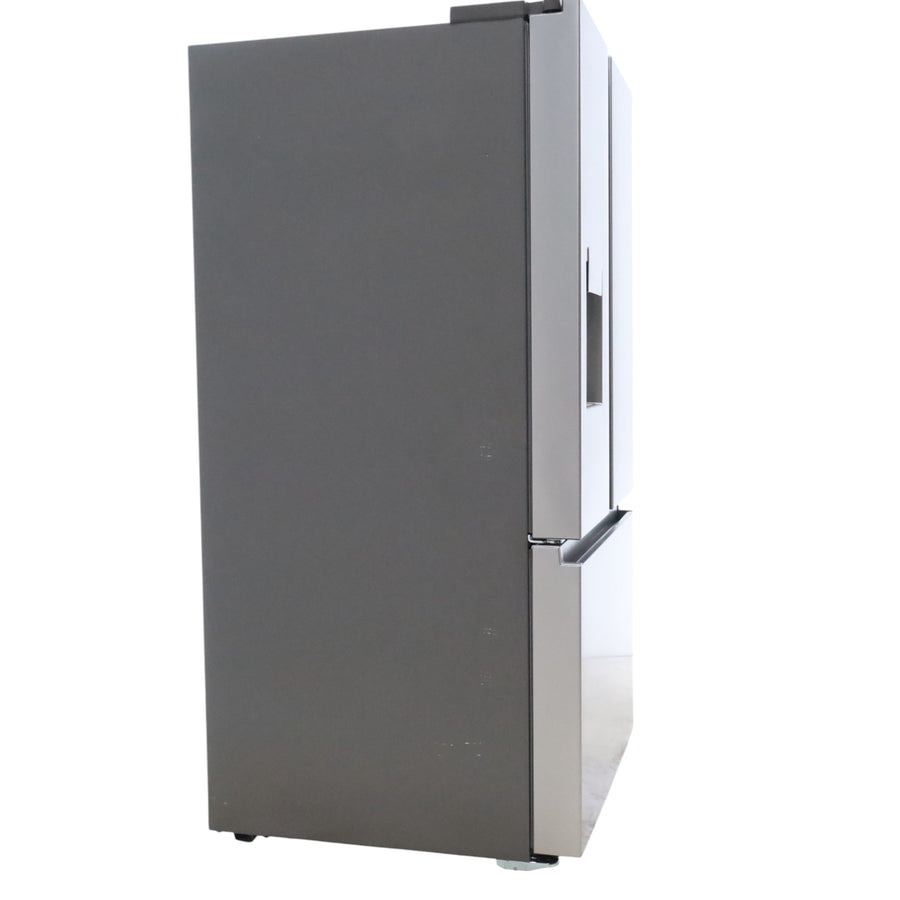 Hisense Fingerprint Resistant Stainless Steel PureFlat 25.4-cu ft ENERGY STAR French Door Refrigerator with Dual Ice Maker, Water - Scratch & Dent - Minor