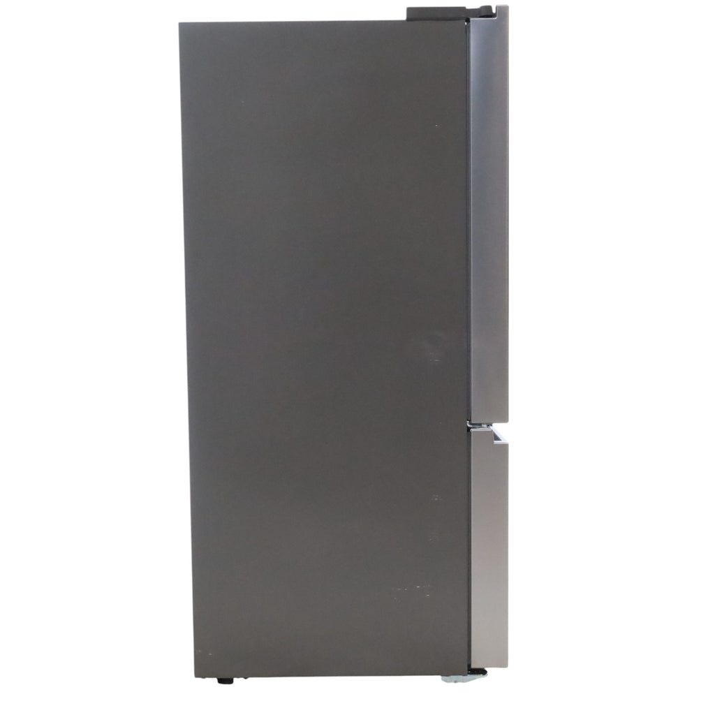 Pictures of Hisense Fingerprint Resistant Stainless Steel PureFlat 25.4-cu ft ENERGY STAR French Door Refrigerator with Dual Ice Maker, Water - Scratch & Dent - Minor - Neu Appliance Outlet - Discount Appliance Outlet in Austin, Tx