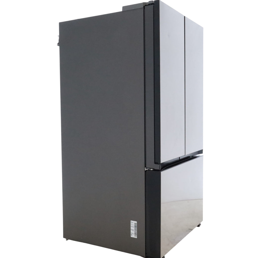 Pictures of Samsung Bespoke 3-Door French Door Refrigerator (30 cu. ft.) with Beverage Center™ in Stainless Steel with Auto Fill Water Pitcher - Scratch & Dent - Minor - Neu Appliance Outlet - Discount Appliance Outlet in Austin, Tx