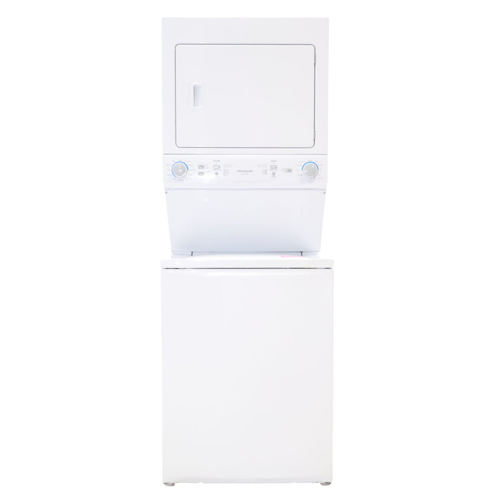 Pictures of Frigidaire Stacked Laundry Center with 3.9 cu ft Capacity Washer and 5.6 cu ft Electric Dryer with Maxfill Option- Scratch & Dent - Minor - Neu Appliance Outlet - Discount Appliance Outlet in Austin, Tx