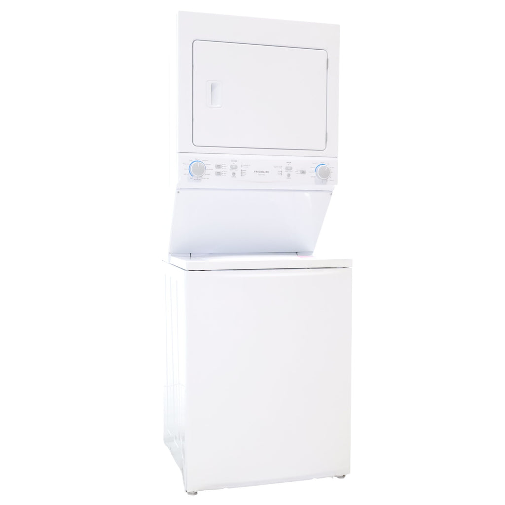Pictures of Frigidaire Stacked Laundry Center with 3.9 cu ft Capacity Washer and 5.6 cu ft Electric Dryer with Maxfill Option- Scratch & Dent - Minor - Neu Appliance Outlet - Discount Appliance Outlet in Austin, Tx