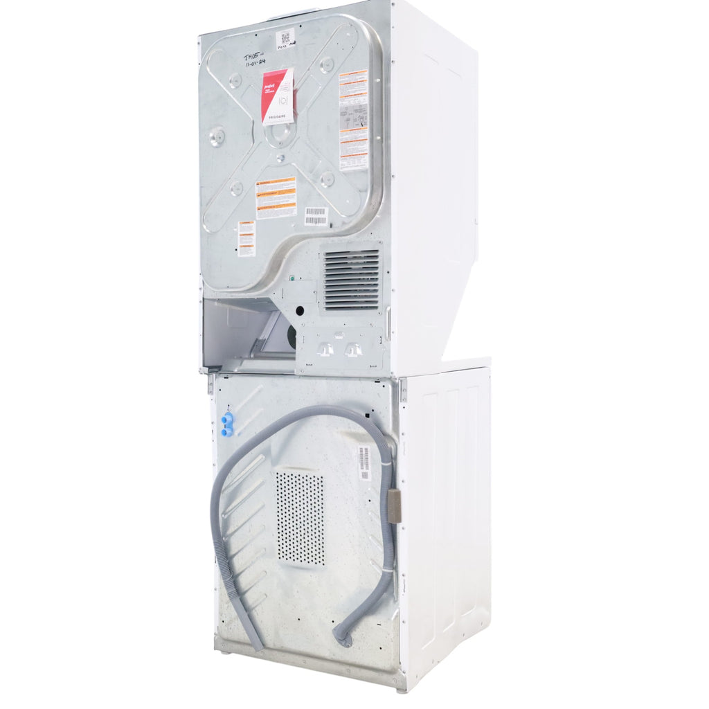 Pictures of Frigidaire Stacked Laundry Center with 3.9 cu ft Capacity Washer and 5.6 cu ft Electric Dryer with Maxfill Option- Scratch & Dent - Minor - Neu Appliance Outlet - Discount Appliance Outlet in Austin, Tx