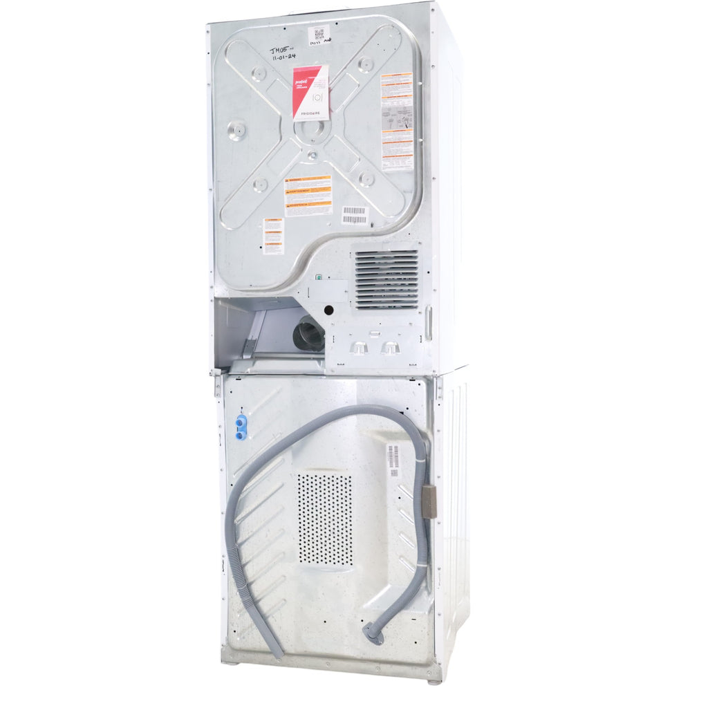 Pictures of Frigidaire Stacked Laundry Center with 3.9 cu ft Capacity Washer and 5.6 cu ft Electric Dryer with Maxfill Option- Scratch & Dent - Minor - Neu Appliance Outlet - Discount Appliance Outlet in Austin, Tx
