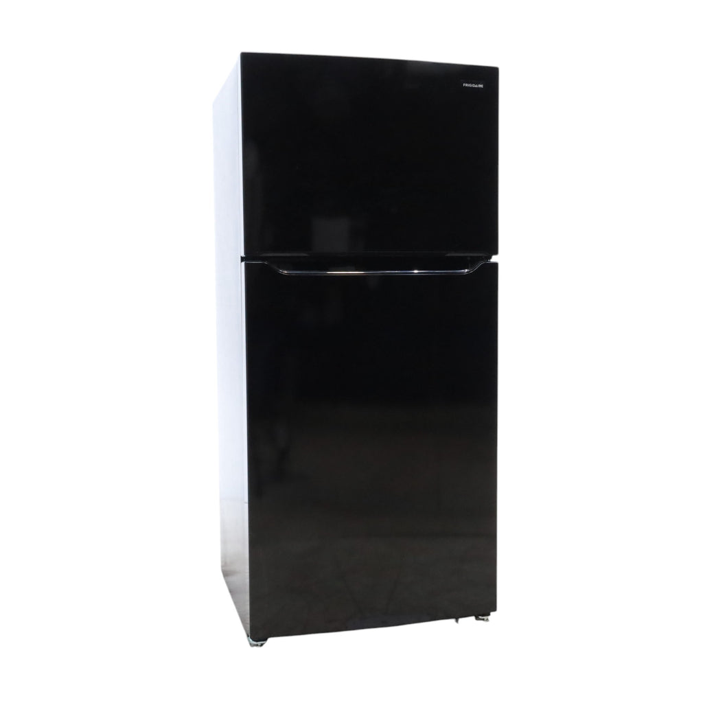 Pictures of Black Frigidaire 18.3 cu. ft. Top Freezer Refrigerator with Even Temp Cooling System - Scratch & Dent - Minor - Neu Appliance Outlet - Discount Appliance Outlet in Austin, Tx