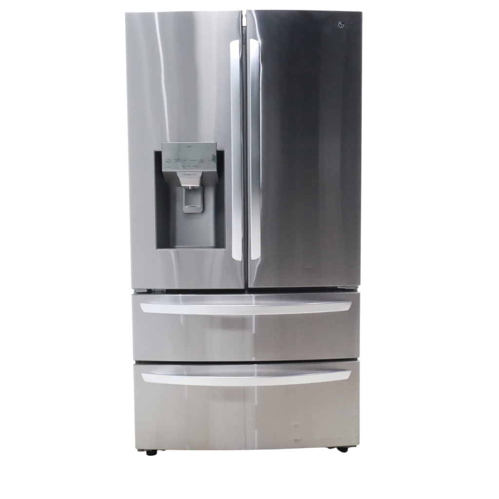 Pictures of PrintProof Stainless Steel ENERGY STAR LG 28 cu. ft. 4 Door French Door Refrigerator with Craft Ice - Certified Refurbished - Neu Appliance Outlet - Discount Appliance Outlet in Austin, Tx