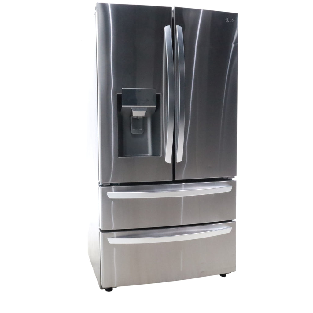 Pictures of PrintProof Stainless Steel ENERGY STAR LG 28 cu. ft. 4 Door French Door Refrigerator with Craft Ice - Certified Refurbished - Neu Appliance Outlet - Discount Appliance Outlet in Austin, Tx