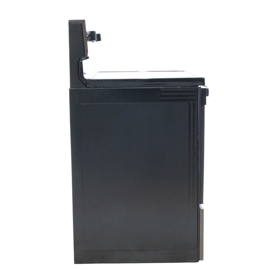 Whirlpool Black Stainless 30-inch Electric Range with Steam Clean with 2 FlexHeat™ Dual Radiant Elements - Open Box