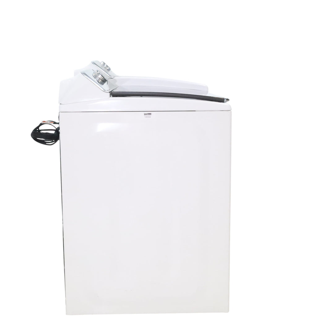 Pictures of Maytag 4.7 cu. ft. Smart Top Load Washing Machine with Extra Power Button and Deep Fill option and Maytag Smart 7.4 cu ft ENERGY STAR STEAM Gas Dryer with Extra Power Button and Advanced Moisture Sensing - Scratch & Dent - Minor - Neu Appliance Outlet - Discount Appliance Outlet in Austin, Tx