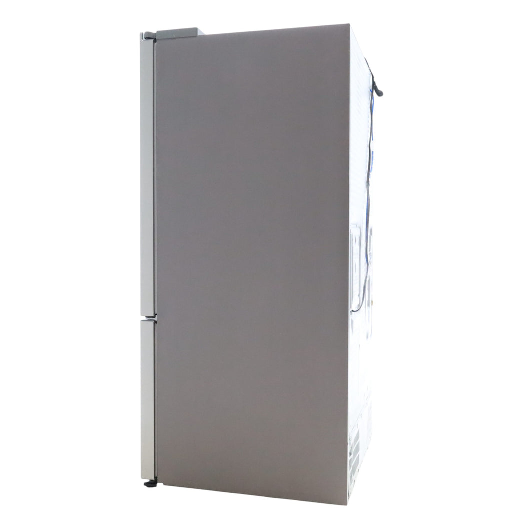 Pictures of Fingerprint Resistant Stainless Steel ENERGY STAR Samsung 27 cu. ft. 3 Door French Door Refrigerator with Exterior Water and Ice Dispenser - Certified Refurbished - Neu Appliance Outlet - Discount Appliance Outlet in Austin, Tx