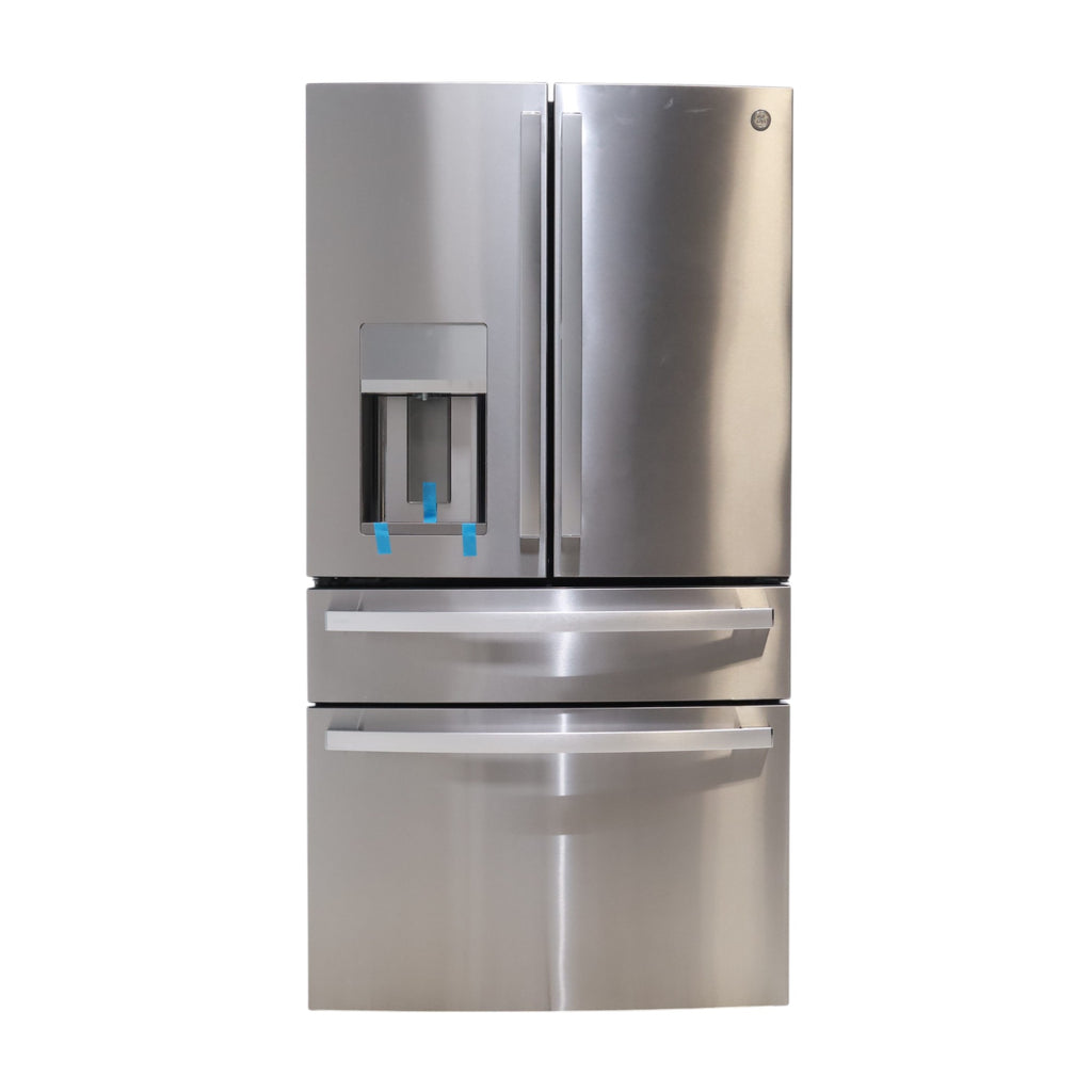 Pictures of GE Profile™ ENERGY STAR® 27.9 Cu. Ft. Smart Fingerprint Resistant 4-Door French-Door Refrigerator with Door In Door and Hands Free Auto Fill - Scratch & Dent - Minor - Neu Appliance Outlet - Discount Appliance Outlet in Austin, Tx