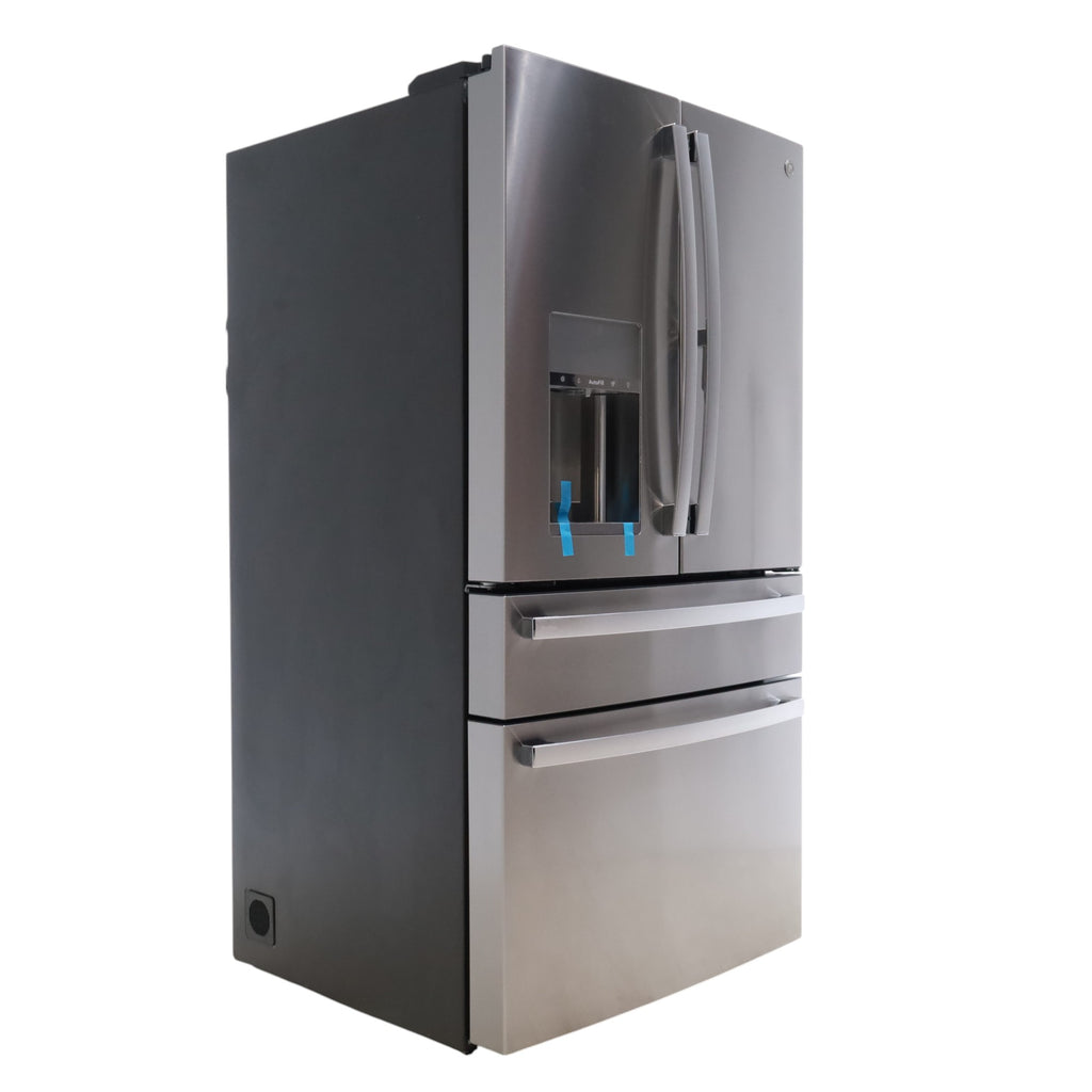 Pictures of GE Profile™ ENERGY STAR® 27.9 Cu. Ft. Smart Fingerprint Resistant 4-Door French-Door Refrigerator with Door In Door and Hands Free Auto Fill - Scratch & Dent - Minor - Neu Appliance Outlet - Discount Appliance Outlet in Austin, Tx