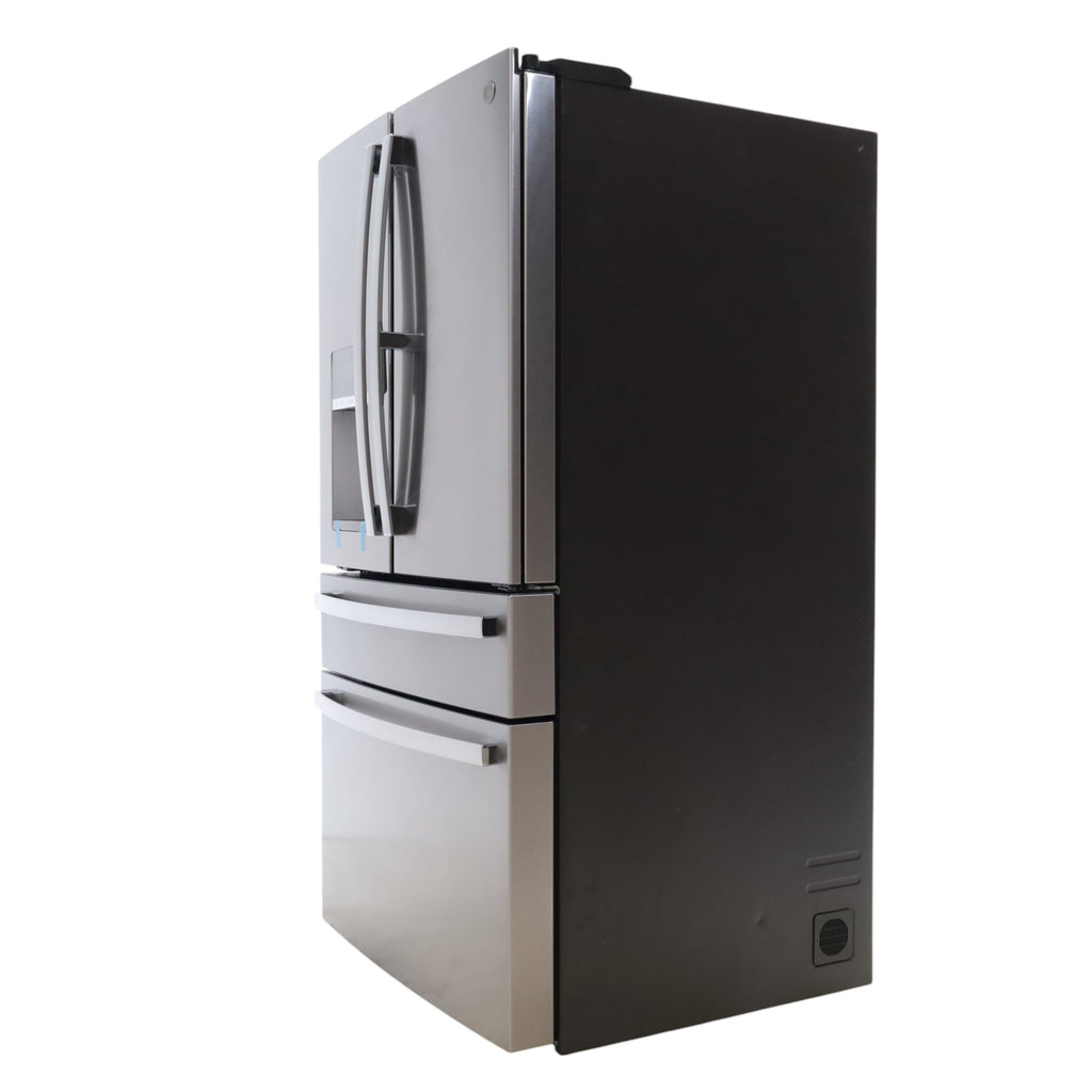 GE Profile™ ENERGY STAR® 27.9 Cu. Ft. Smart Fingerprint Resistant 4-Door French-Door Refrigerator with Door In Door and Hands Free Auto Fill - Scratch & Dent - Minor