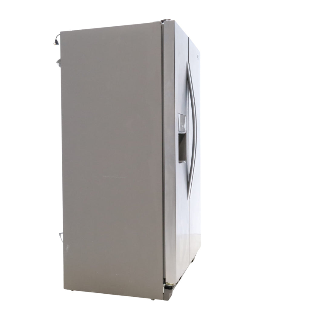 Pictures of Whirlpool Fingerprint Resistant Stainless Steel 36 inch Side by Side Refrigerator with SpillGuard™ Shelves and EveryDrop™ Water Filter - Scratch & Dent - Minor - Neu Appliance Outlet - Discount Appliance Outlet in Austin, Tx