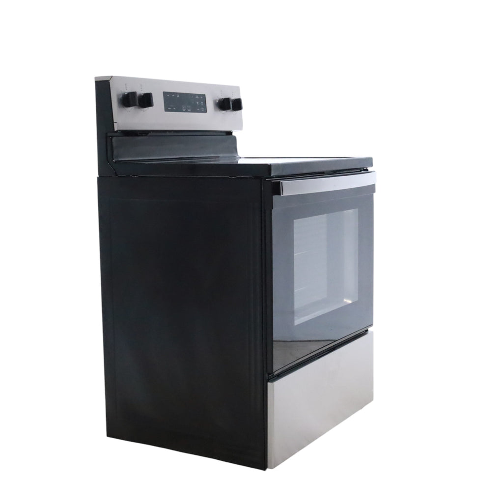 Pictures of Whirlpool 30 in. 4 Burner Element Freestanding Electric Range in Stainless Steel with Thermal - Scratch & Dent - Minor - Neu Appliance Outlet - Discount Appliance Outlet in Austin, Tx