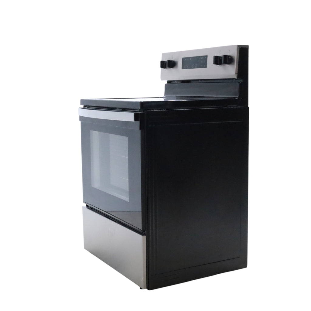 Whirlpool 30 in. 4 Burner Element Freestanding Electric Range in Stainless Steel with Thermal - Scratch & Dent - Minor