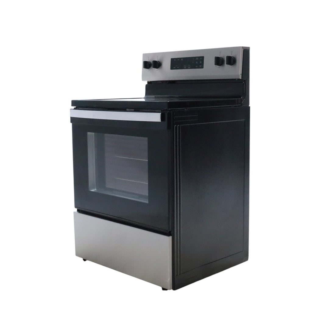 Whirlpool 30 in. 4 Burner Element Freestanding Electric Range in Stainless Steel with Thermal - Scratch & Dent - Minor