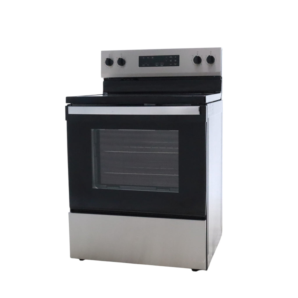 Whirlpool 30 in. 4 Burner Element Freestanding Electric Range in Stainless Steel with Thermal - Scratch & Dent - Minor