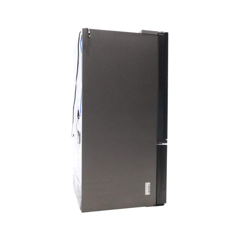 Samsung Bespoke 3-Door French Door Refrigerator (30 cu. ft.) with Beverage Center™ in Stainless Steel with Auto Fill Water Pitcher RF30BB6600QL - Open Box