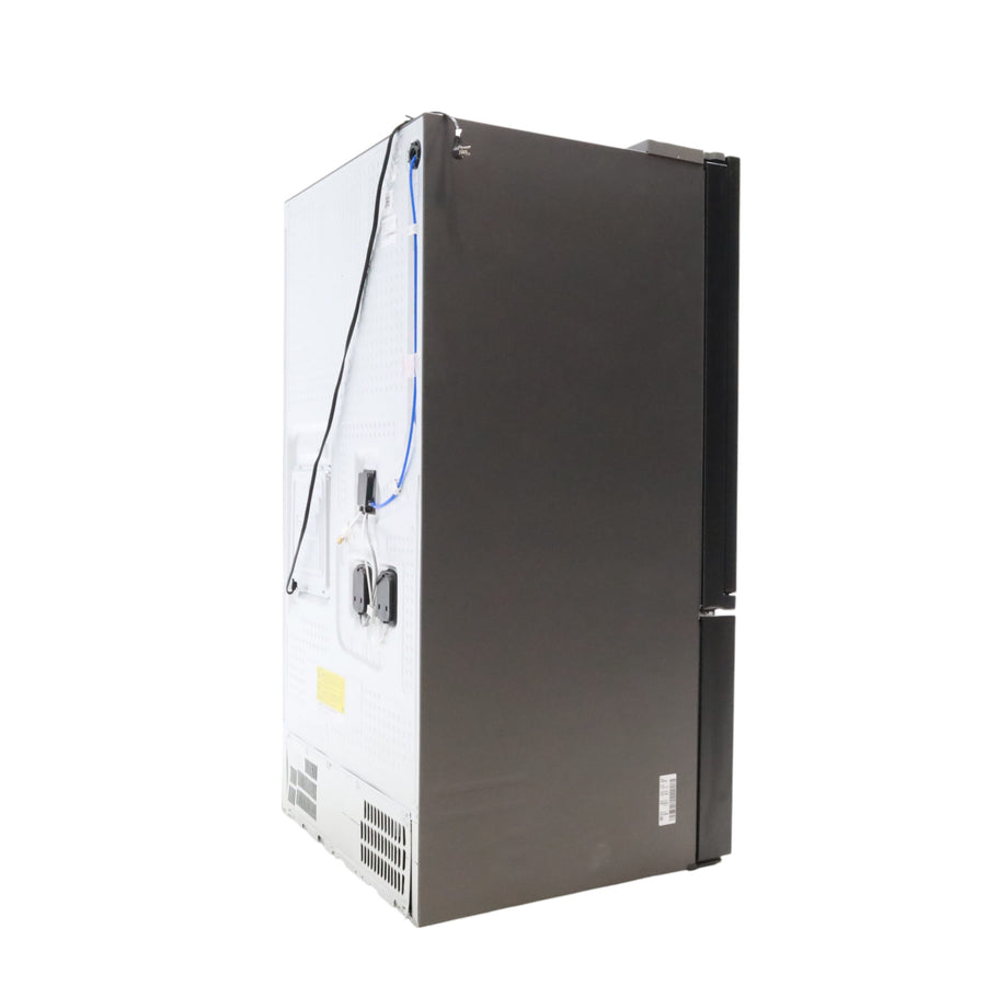 Samsung Bespoke 3-Door French Door Refrigerator (30 cu. ft.) with Beverage Center™ in Stainless Steel with Auto Fill Water Pitcher RF30BB6600QL - Open Box
