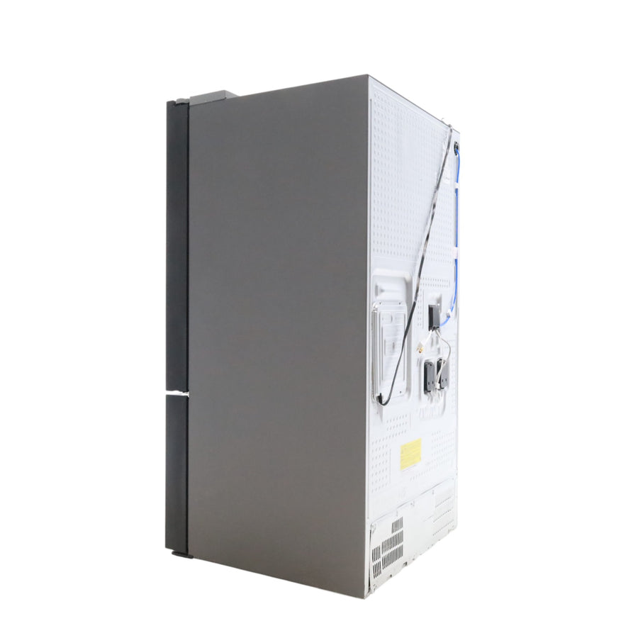 Samsung Bespoke 3-Door French Door Refrigerator (30 cu. ft.) with Beverage Center™ in Stainless Steel with Auto Fill Water Pitcher RF30BB6600QL - Open Box