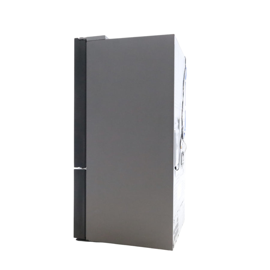 Samsung Bespoke 3-Door French Door Refrigerator (30 cu. ft.) with Beverage Center™ in Stainless Steel with Auto Fill Water Pitcher RF30BB6600QL - Open Box