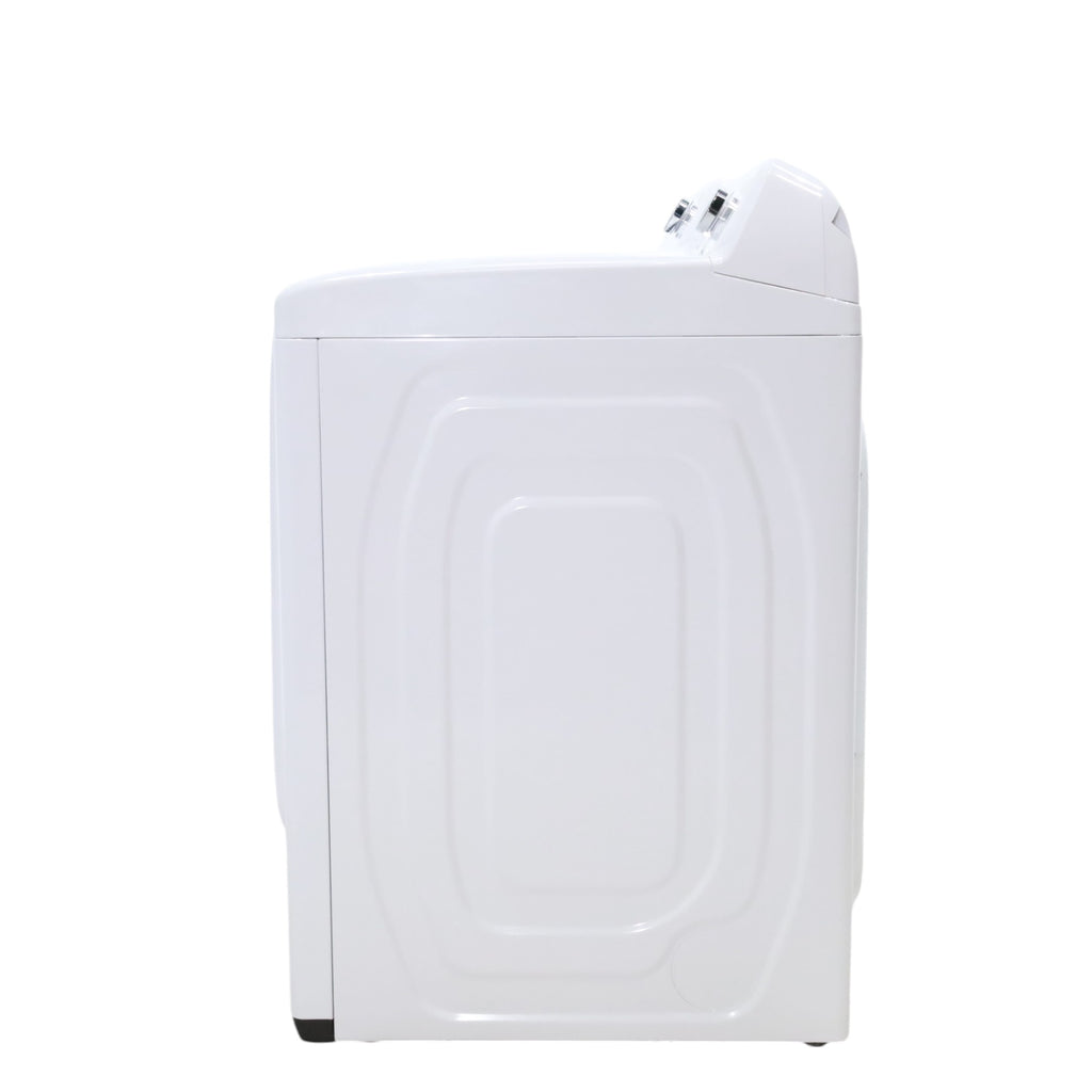 Pictures of Samsung 4.5 cu. ft. Top Load Washer With Vibration Reduction Technology and ENERGY STAR Samsung 7.4 cu. ft. Electric Dryer with Smart Care Technology - Open Box - Neu Appliance Outlet - Discount Appliance Outlet in Austin, Tx