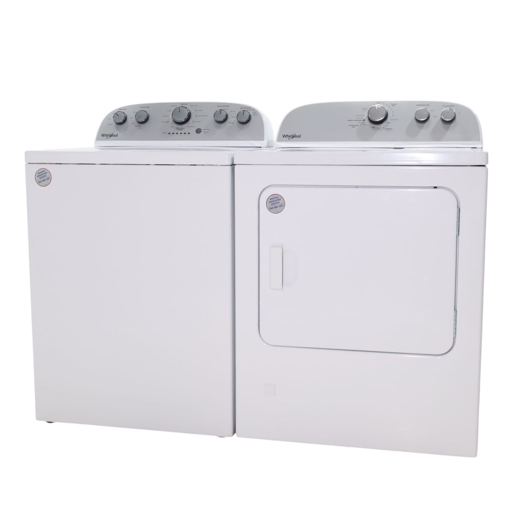 Pictures of Whirlpool Agitator 3.5 cu. ft. Top Load Washer with Deep Water Wash Option and 7.0 cu. ft. Gas Dryer with Heavy Duty Cycle and Wrinkle Shield - Open Box - Neu Appliance Outlet - Discount Appliance Outlet in Austin, Tx