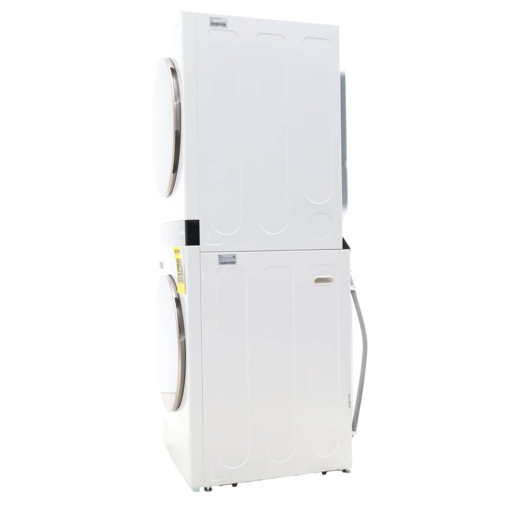 Pictures of White LG Wash Tower Single Unit Front Load with Center Control™ 4.5 cu. ft. Washer and 7.4 cu. ft. Electric Dryer - Open Box - Neu Appliance Outlet - Discount Appliance Outlet in Austin, Tx