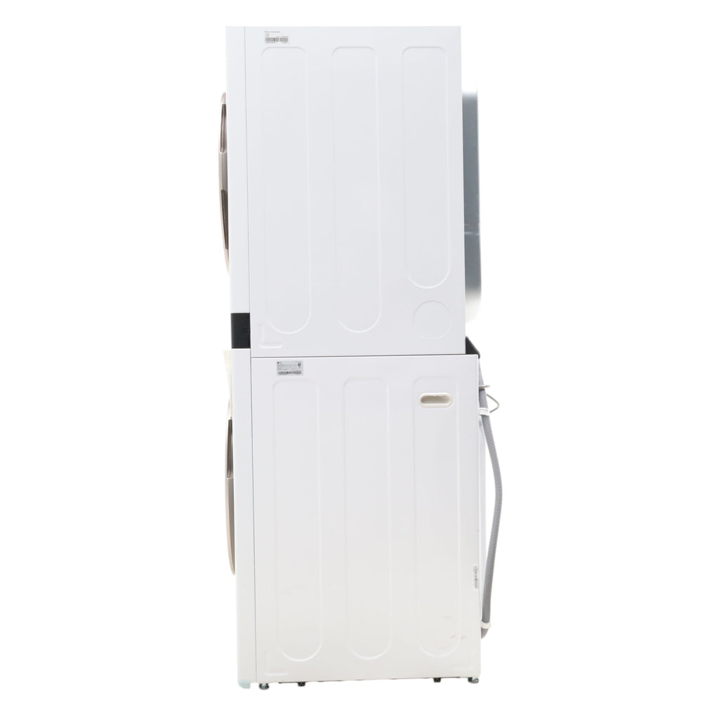 Pictures of White LG Wash Tower Single Unit Front Load with Center Control™ 4.5 cu. ft. Washer and 7.4 cu. ft. Electric Dryer - Open Box - Neu Appliance Outlet - Discount Appliance Outlet in Austin, Tx