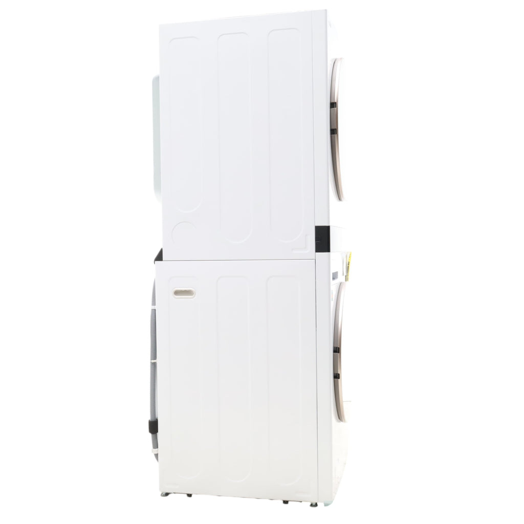 Pictures of White LG Wash Tower Single Unit Front Load with Center Control™ 4.5 cu. ft. Washer and 7.4 cu. ft. Electric Dryer - Open Box - Neu Appliance Outlet - Discount Appliance Outlet in Austin, Tx