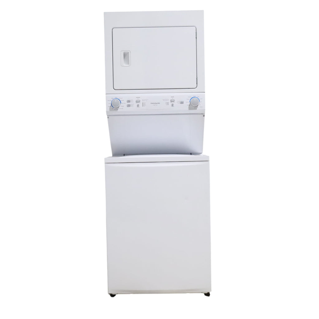 Pictures of Frigidaire Stacked Laundry Center with 3.9 cu ft Capacity Washer and 5.6 cu ft Electric Dryer with Maxfill Option- Scratch & Dent - Minor - Neu Appliance Outlet - Discount Appliance Outlet in Austin, Tx