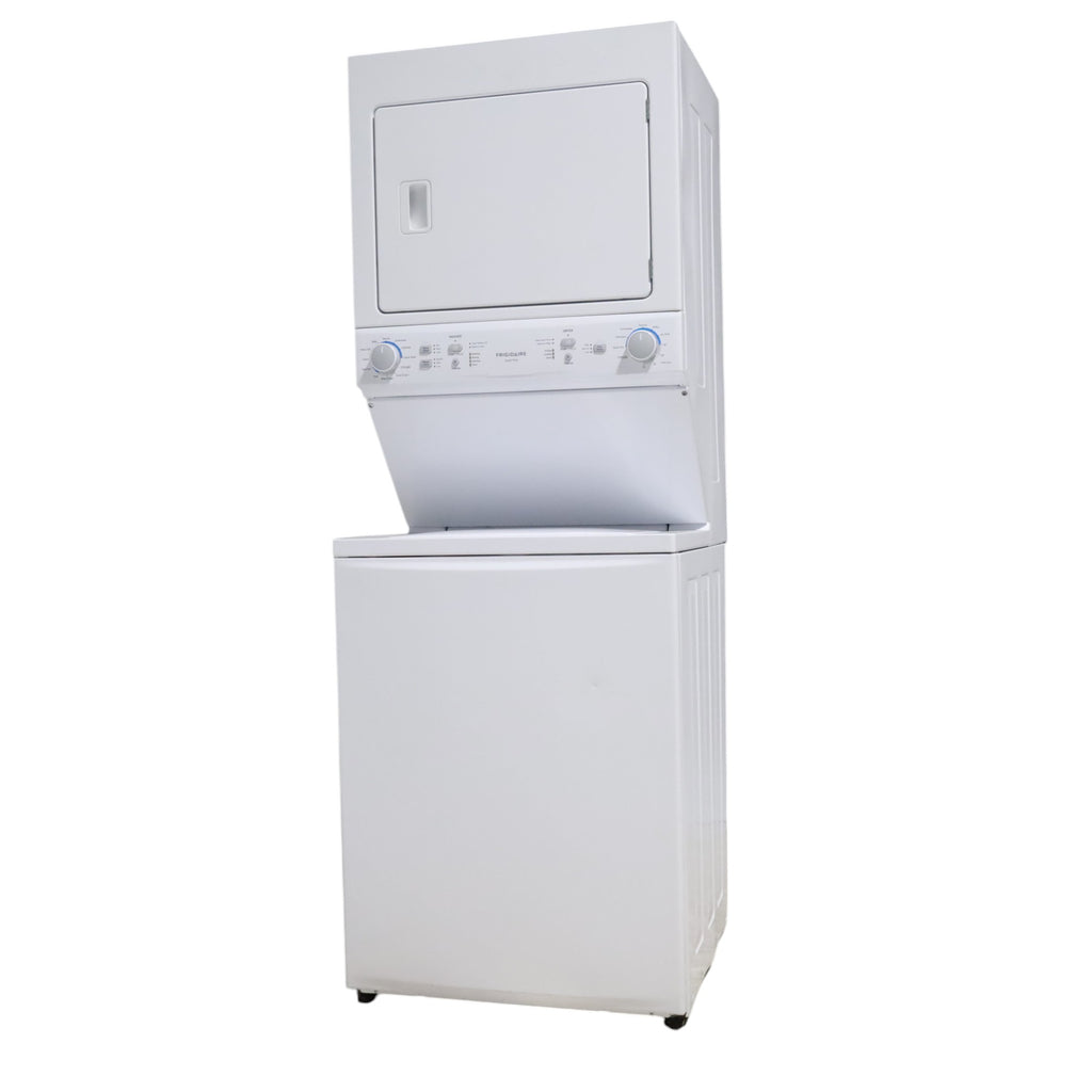 Pictures of Frigidaire Stacked Laundry Center with 3.9 cu ft Capacity Washer and 5.6 cu ft Electric Dryer with Maxfill Option- Scratch & Dent - Minor - Neu Appliance Outlet - Discount Appliance Outlet in Austin, Tx