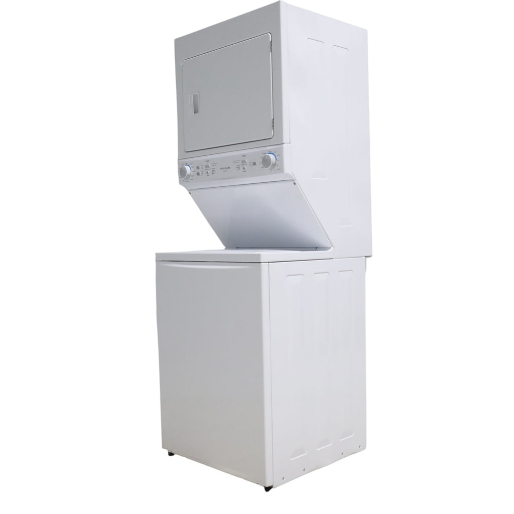 Pictures of Frigidaire Stacked Laundry Center with 3.9 cu ft Capacity Washer and 5.6 cu ft Electric Dryer with Maxfill Option- Scratch & Dent - Minor - Neu Appliance Outlet - Discount Appliance Outlet in Austin, Tx