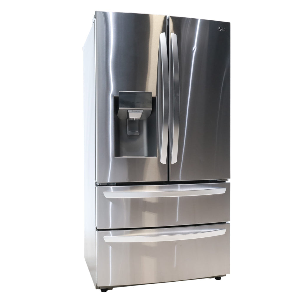 Pictures of PrintProof Stainless Steel ENERGY STAR LG 28 cu. ft. 4 Door French Door Refrigerator with Craft Ice - Open Box - Neu Appliance Outlet - Discount Appliance Outlet in Austin, Tx