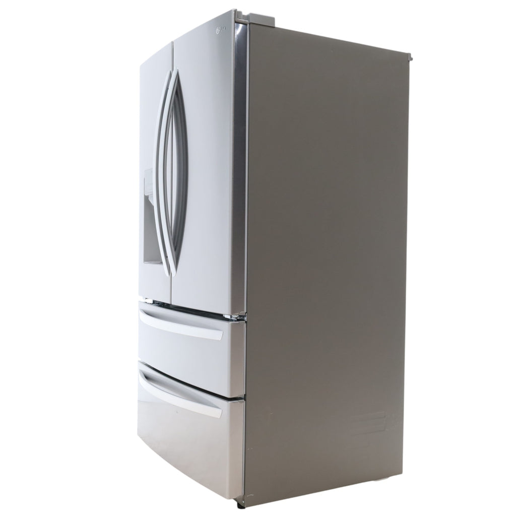 PrintProof Stainless Steel ENERGY STAR LG 28 cu. ft. 4 Door French Door Refrigerator with Craft Ice - Open Box