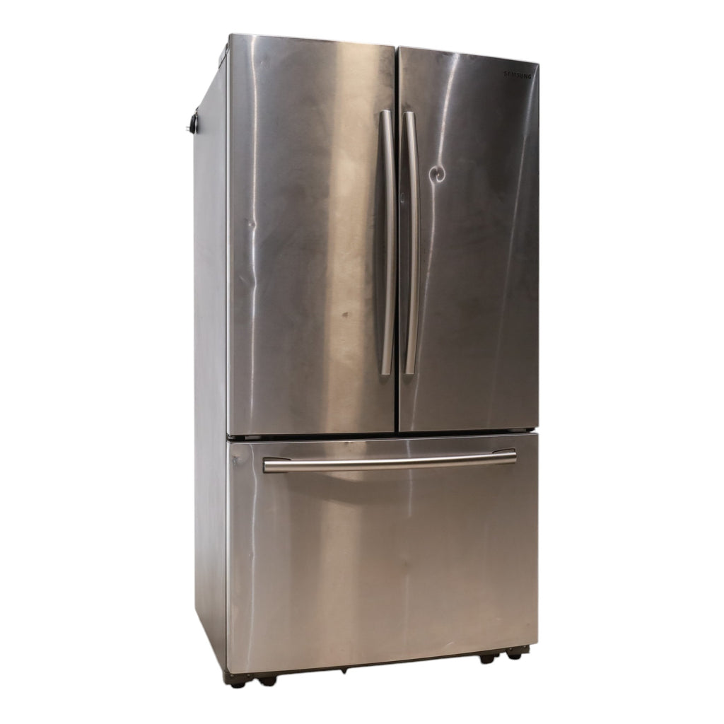 Pictures of Stainless Steel Samsung ENERGY STAR 25.5 cu ft French Door Refrigerator with Twin Cooling Plus and High-intensive LED Lighting - Certified Refurbished - Neu Appliance Outlet - Discount Appliance Outlet in Austin, Tx