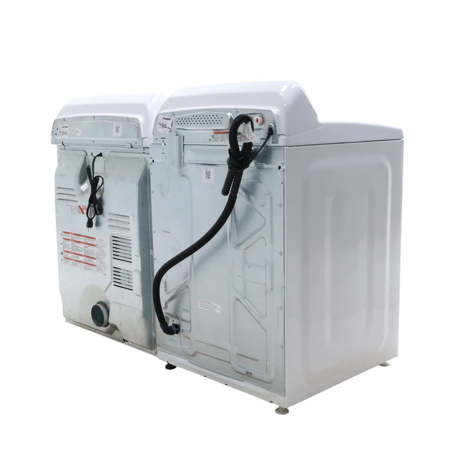 Maytag Top Load 4.7 cu. ft. Agitator Washer with Extra Power and Deep Fill Option and Gas Wrinkle Prevent 7.0 cu. ft Dryer with Extra Power Option - Open Box
