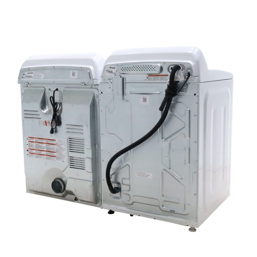 Maytag Top Load 4.7 cu. ft. Agitator Washer with Extra Power and Deep Fill Option and Gas Wrinkle Prevent 7.0 cu. ft Dryer with Extra Power Option - Open Box
