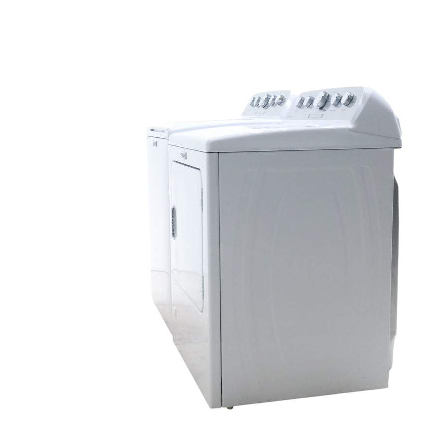 Maytag Top Load 4.7 cu. ft. Agitator Washer with Extra Power and Deep Fill Option and Gas Wrinkle Prevent 7.0 cu. ft Dryer with Extra Power Option - Open Box