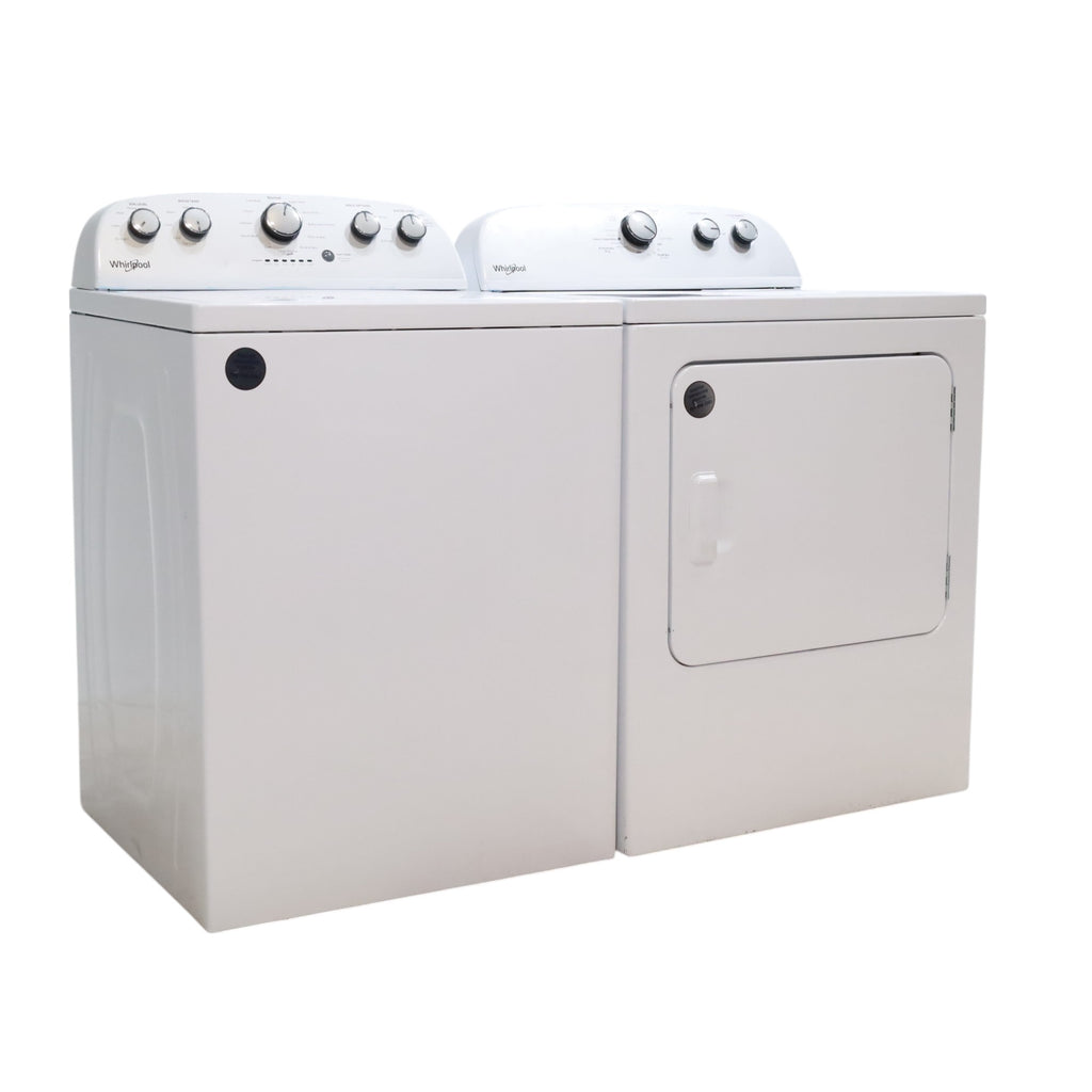 Pictures of HE Whirlpool 3.5 cu. ft. Top Load Washing Machine with Deep Water Wash and 7 cu. ft. Electric Dryer with AutoDry- Open Box - Neu Appliance Outlet - Discount Appliance Outlet in Austin, Tx