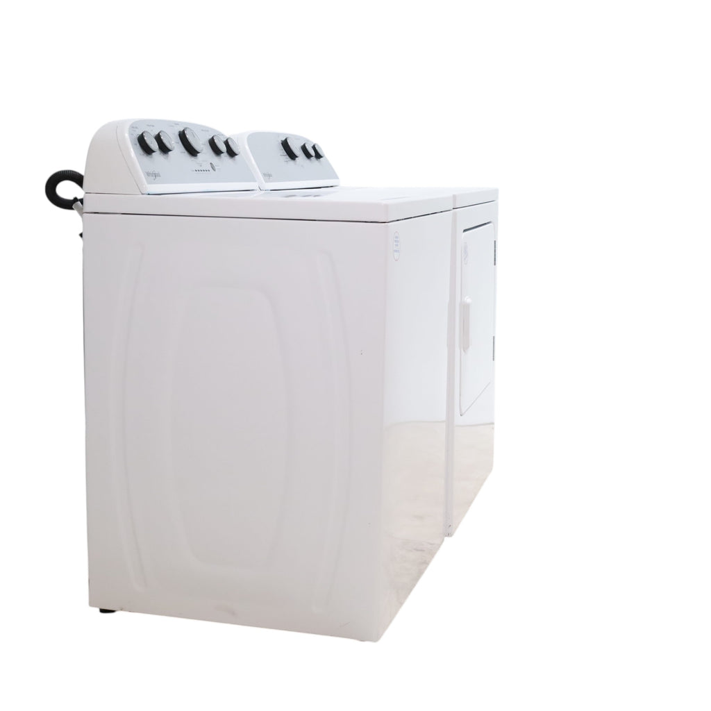 Pictures of HE Whirlpool 3.5 cu. ft. Top Load Washing Machine with Deep Water Wash and 7 cu. ft. Electric Dryer with AutoDry- Open Box - Neu Appliance Outlet - Discount Appliance Outlet in Austin, Tx