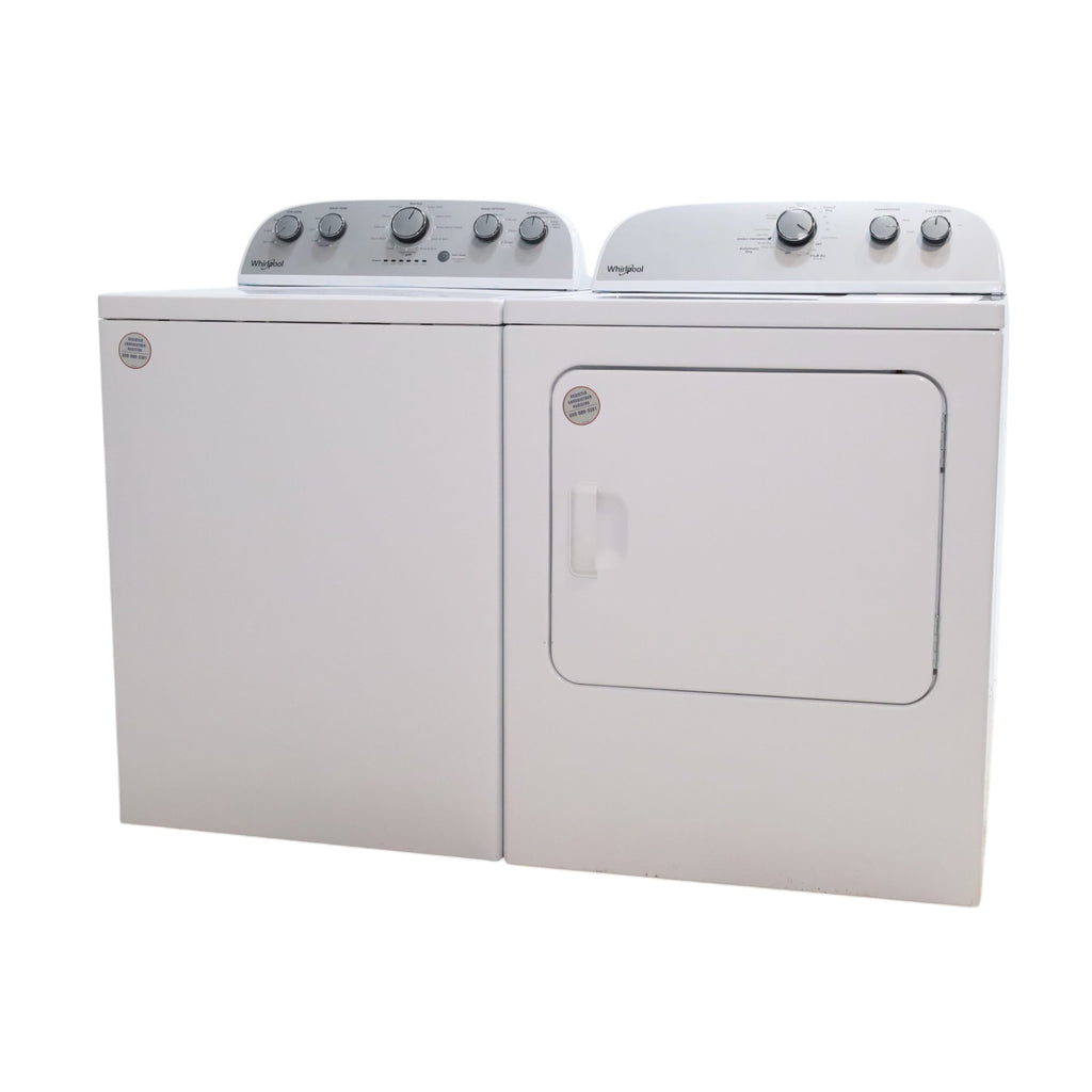 Pictures of HE Whirlpool 3.5 cu. ft. Top Load Washing Machine with Deep Water Wash and 7 cu. ft. Electric Dryer with AutoDry- Open Box - Neu Appliance Outlet - Discount Appliance Outlet in Austin, Tx