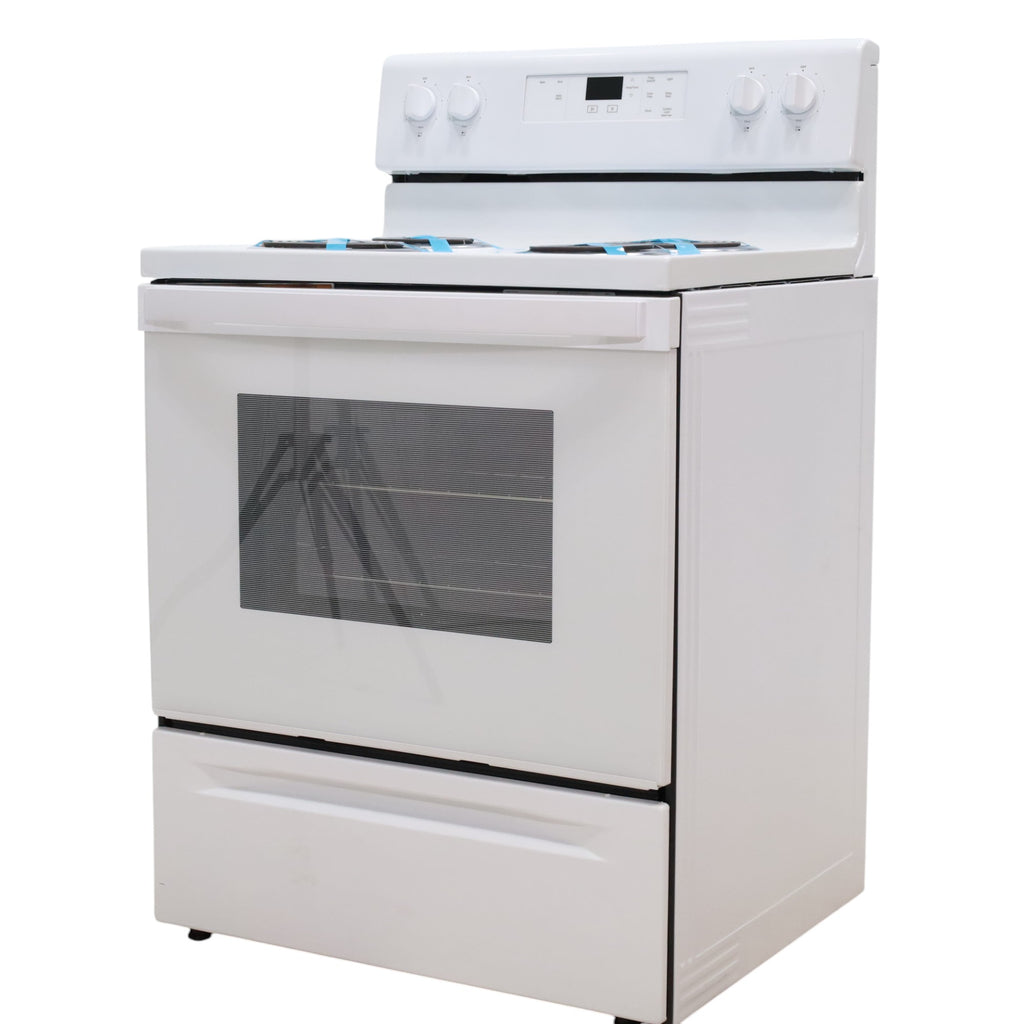 Whirlpool White 4.8 cu. ft. Electric Range with Keep Warm setting and Control Lock Mode - Open Box