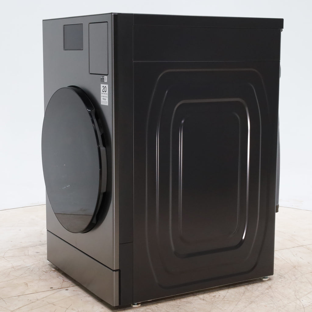 Pictures of Samsung Bespoke 5.3 cu. ft. Ultra Capacity All-In-One Washer Dryer Combo with Super Speed and Ventless Heat Pump in Dark Steel - Open Box - Neu Appliance Outlet - Discount Appliance Outlet in Austin, Tx