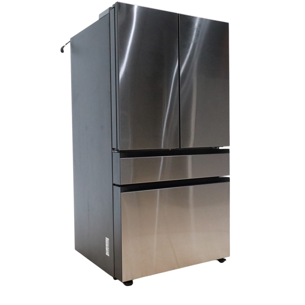 Pictures of Samsung Stainless Steel Bespoke 4-Door French Door Refrigerator (29 cu. ft.) with Beverage Center™ - Scratch & Dent - Minor - Neu Appliance Outlet - Discount Appliance Outlet in Austin, Tx