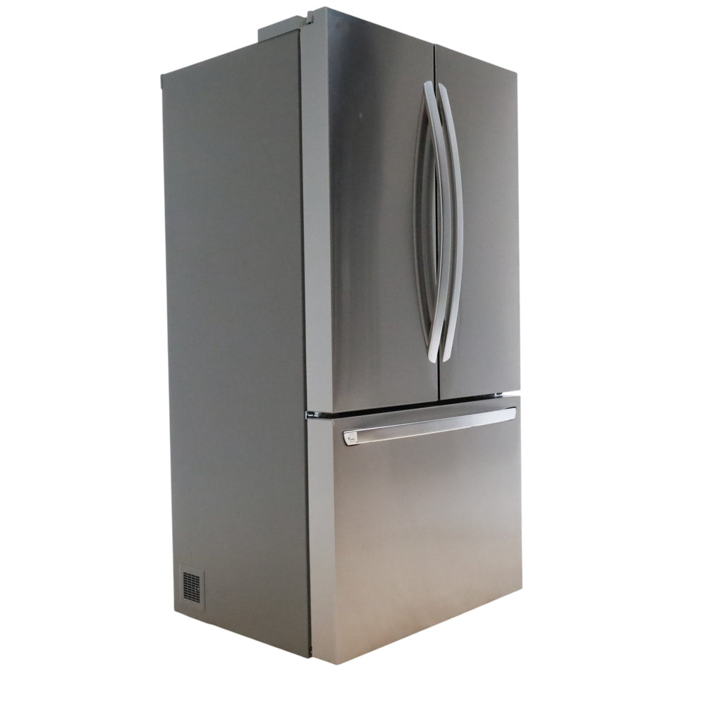 Pictures of LG Print Proof Stainless Steel Counter-Depth MAX 27 cu ft French Door Refrigerator with Water Dispenser and Ice Maker - Open Box - Neu Appliance Outlet - Discount Appliance Outlet in Austin, Tx