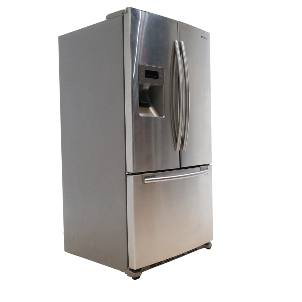 Pictures of Samsung Stainless Steel ENERGY STAR 25.7-cu ft French Door Refrigerator with Dual Ice Maker and Water and Ice Dispenser - Certified Refurbished - Neu Appliance Outlet - Discount Appliance Outlet in Austin, Tx