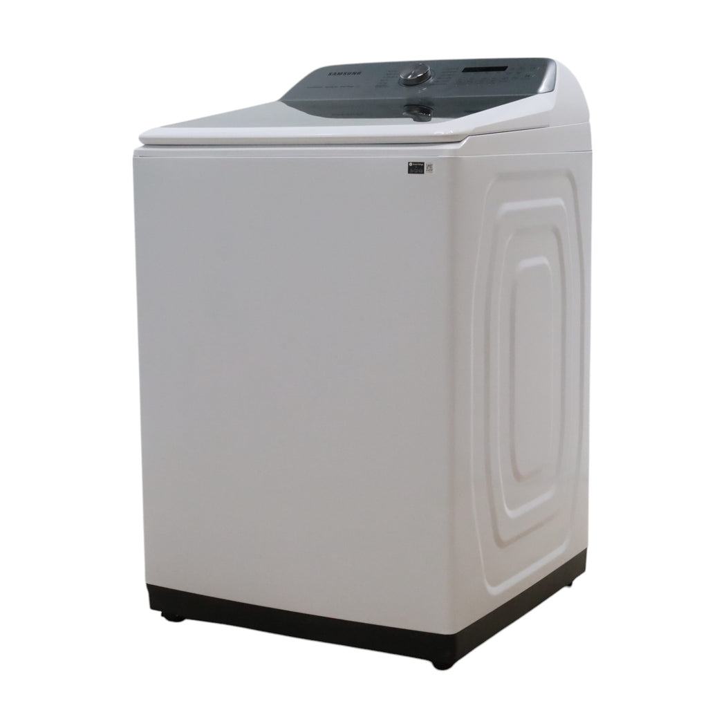 Samsung White 5.2 cu. ft. Large Capacity Smart Top Load Washer with Super Speed Wash - Scratch & Dent - Minor